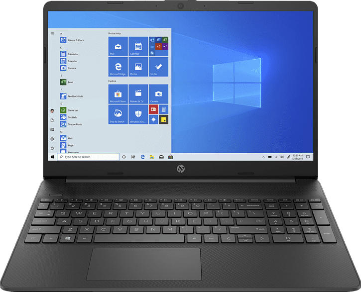 HP 15s-eq1335ng, Notebook mit 15.6 Zoll Display, Ryzen™ 3 Prozessor, 12 GB RAM, 512 GB SSD, AMD Radeon R3, Schwarz