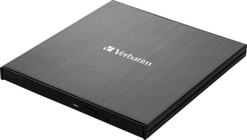 VERBATIM 43886 EXT. SLIMLINE USB 3.2 CD-DVD WRITER USB-C B extern DVD-Laufwerk