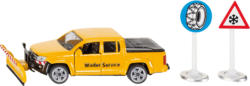 SIKU VW Amarok Winterdienst Nutzfahrzeug Miniatur, Mehrfarbig