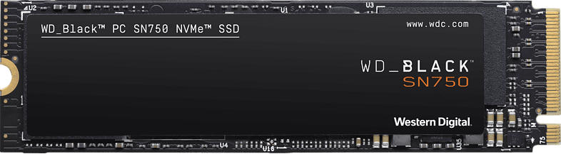 WD BLACK™ SN750 NVMe™, 2 TB SSD, Interner Speicher, intern