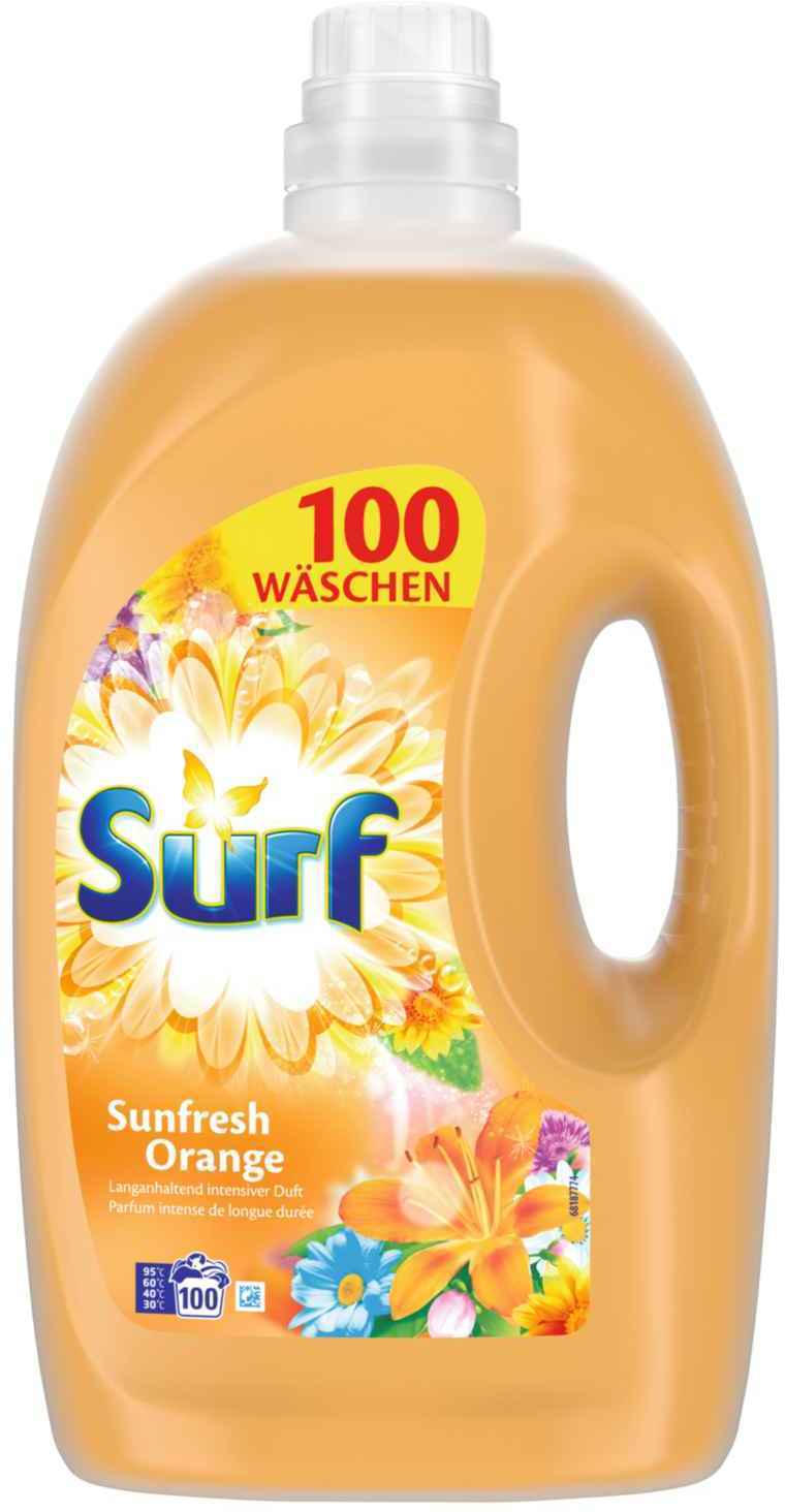 Surf Flüssig Waschmittel Sunfresh Orange 100 WG nur CHF 15.95 OTTO