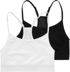 2 Mädchen Bustiers mit Mesh