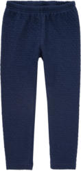 Mädchen Leggings aus strukturiertem Material