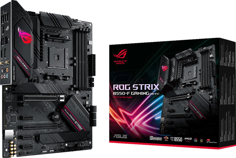 ASUS ROG STRIX B550-F GAMING (WI-FI) (90MB14F0-M0EAY0) Mainboard Schwarz