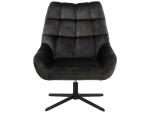 Sessel PARIS Stoff, Samt rotbraun