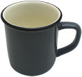 Mug LAVACA 30cl porcelaine gris