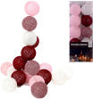 Guirlande LED LUMOS rouge, rose