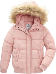 Mädchen Winterjacke mit Fellimitat