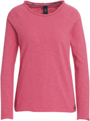 Damen Langarmshirt mit Rollsaum