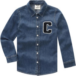 Jungen Jeanshemd mit Knopfleiste (Nur online)