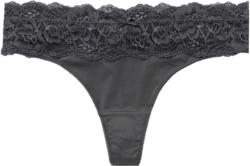 Damen String mit Spitze