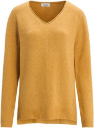 Damen Strickpullover mit Ziernähten