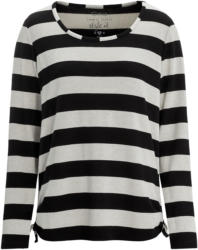 Damen Langarmshirt mit Blockstreifen