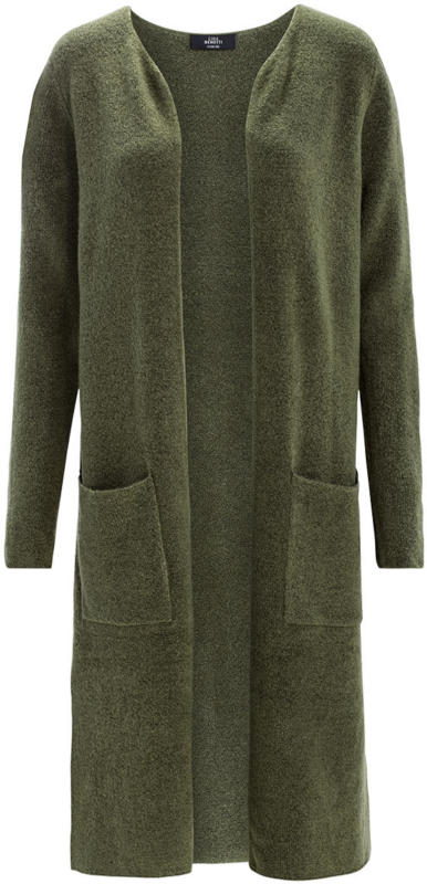 Damen Strickjacke in extra langer Form