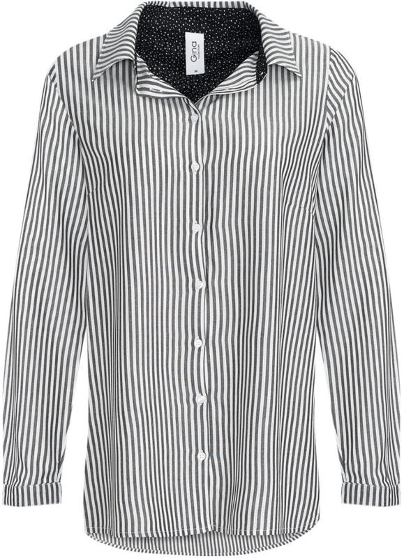 Damen Bluse im gestreiften Dessin