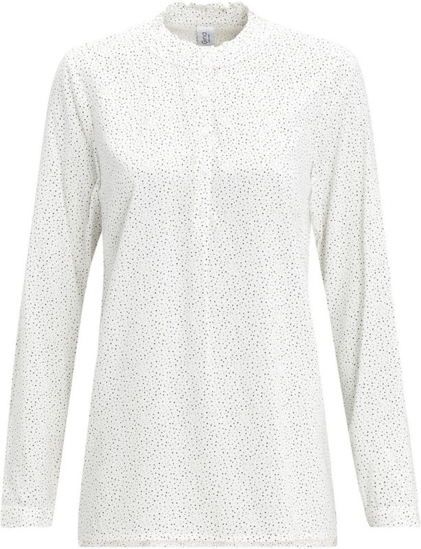 Damen Bluse mit gerüschtem Kragen (Nur online)