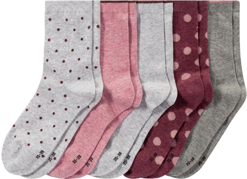 5 Paar Damen Socken in verschiedenen Dessins (Nur online)