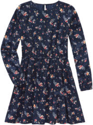 Mädchen Kleid mit floralem Allover-Motiv
