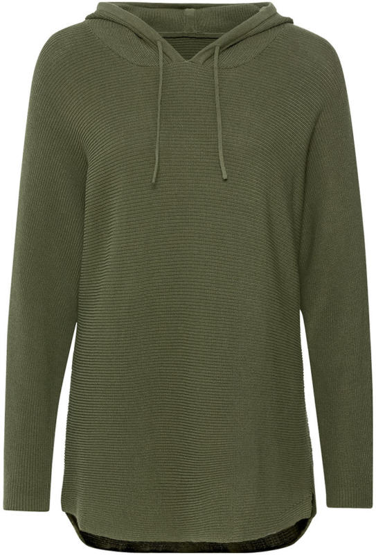 Damen Strickpullover mit Kapuze