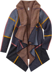 Mädchen Strickjacke mit Allover-Muster
