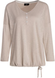 Damen Shirt mit Tunnelzug im Saum