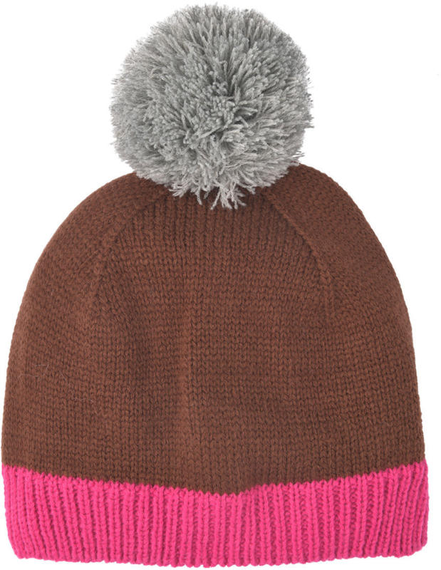 Mädchen Mütze mit Pompon