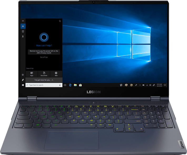 LENOVO Legion 7i, Gaming Notebook mit 15.6 Zoll Display, Core™ i7 Prozessor, 16 GB RAM, 512 GB SSD, GeForce RTX 2070 Max-Q, Schiefergrau