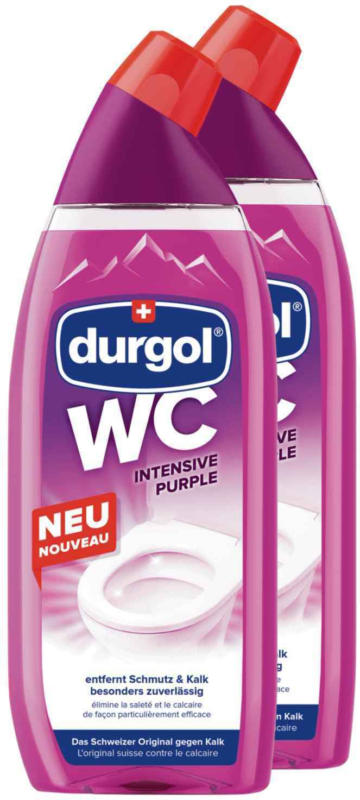 Durgol Gel nettoyant WC Intensive Purple 2 x 750 ml -
