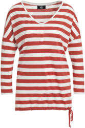Damen Shirt mit Blockstreifen (Nur online)