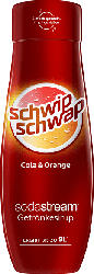SODASTREAM 1924205490 SST SCHWIPSCHWAP O.Z. Sirup Cola-Orange