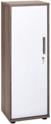 Aktenschrank Serie 1200 1 Türe Trüffel Eiche Dekor