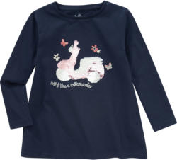 Mädchen Langarmshirt mit Wendepailletten (Nur online)