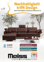 Möbel Meiss Nachhaltigkeit trifft Design - bis 15.10.2020