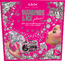 NYX PROFESSIONAL MAKEUP Adventskalender 2020 Diamonds & Ice 31 Türen