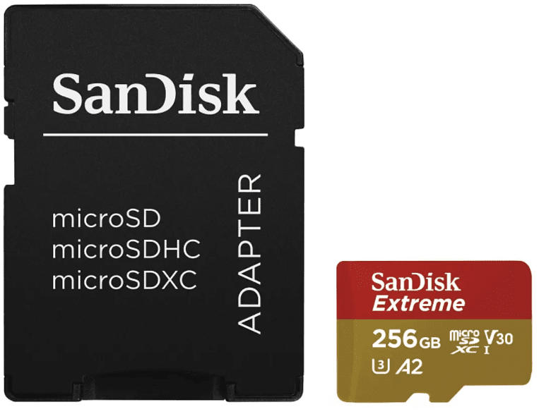 Extreme microSDXC UHS-I Speicherkarte 256 GB, 160 MB/s