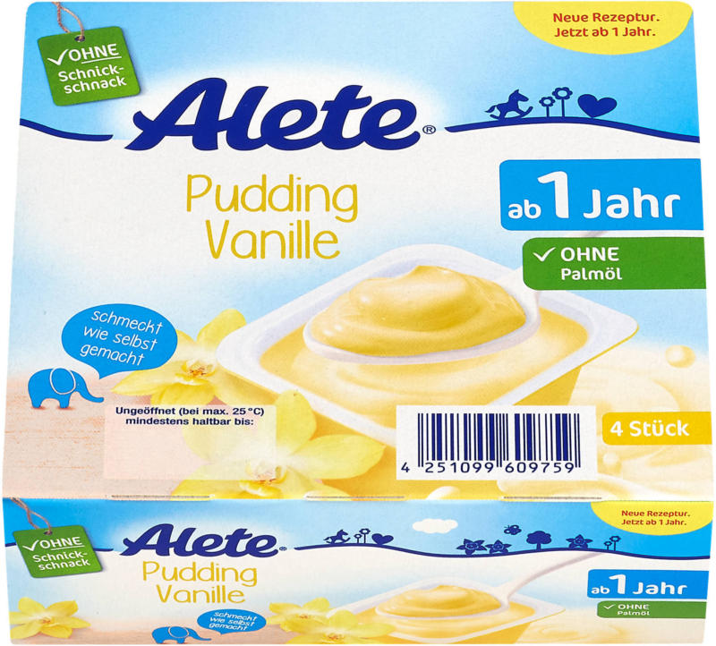 Alete Pudding Vanille