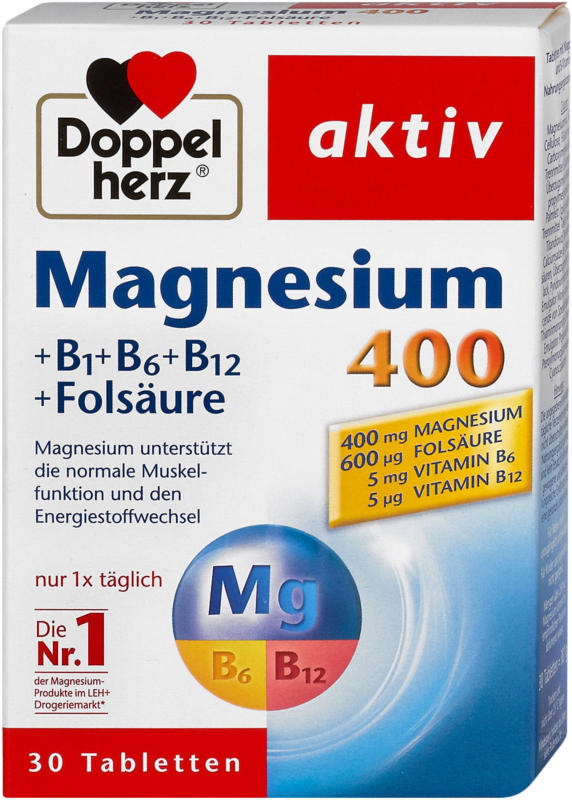 Doppelherz aktiv Magnesium 400 Tabletten