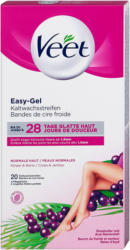 Veet Körper & Beine Kaltwachsstreifen für normale Haut