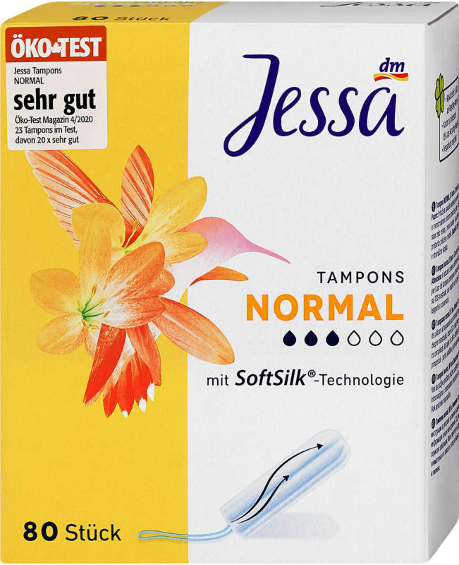Jessa Tampons Normal, 80 Stück