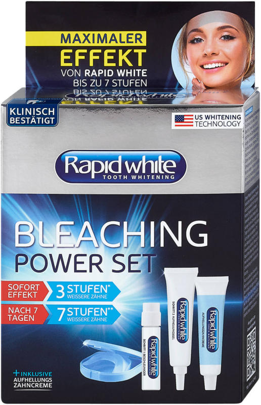 Rapid white Bleaching Power Set Zahnaufhellungsset