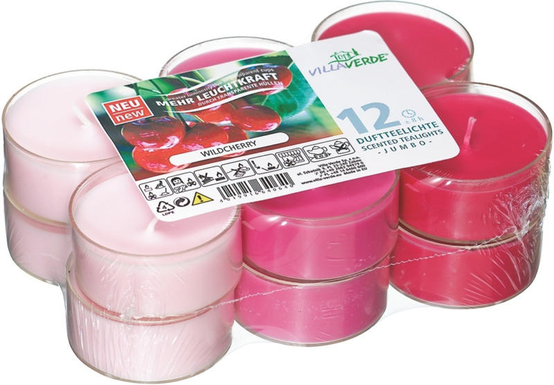 Bougies chauffe-plat parfumées JUMBO 12E