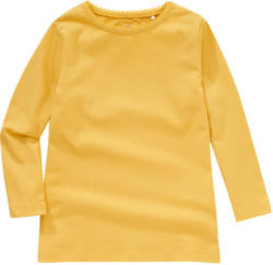 Mädchen Langarmshirt im Basic-Look