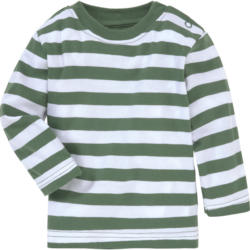 Baby Langarmshirt im Ringel-Look