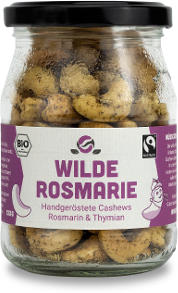 Cashews Rosmarin & Thymian im Pfandglas