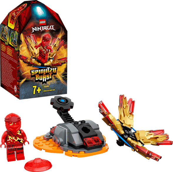 LEGO 70686 Kais Spinjitzu-Kreisel Bausatz, Mehrfarbig
