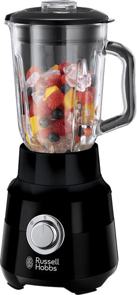 RUSSELL HOBBS 24722-56 Matte Black Standmixer Schwarz (650 Watt, 1.5 l)