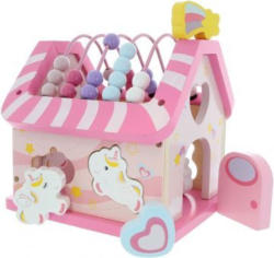 Besttoy - Steckspiel - Sortierhaus Einhorn - aus Holz
