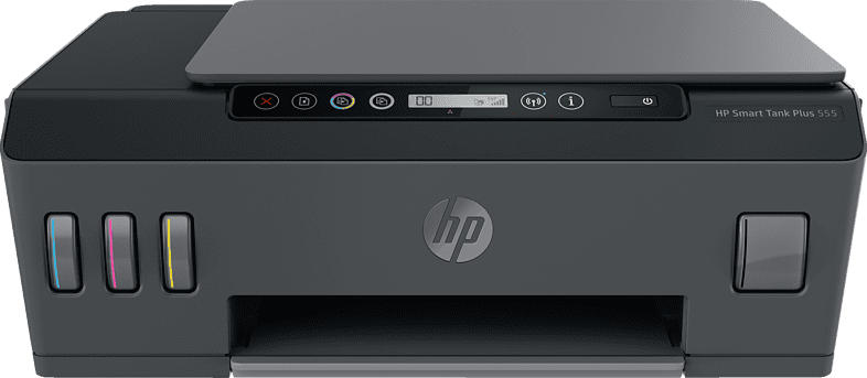 HP Multifunktionsdrucker Smart Tank Plus 555, schwarz (1TJ12A#BHC)