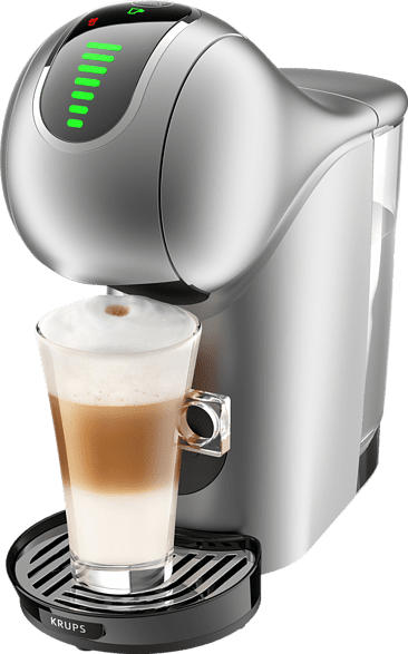 KRUPS KP440E Nescafé Dolce Gusto Genio S Touch Kapselmaschine, Schwarz/Siber