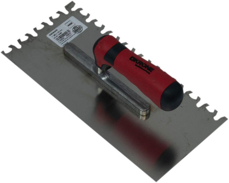 Glättekelle 280x130 rf Trapez-Zahn.